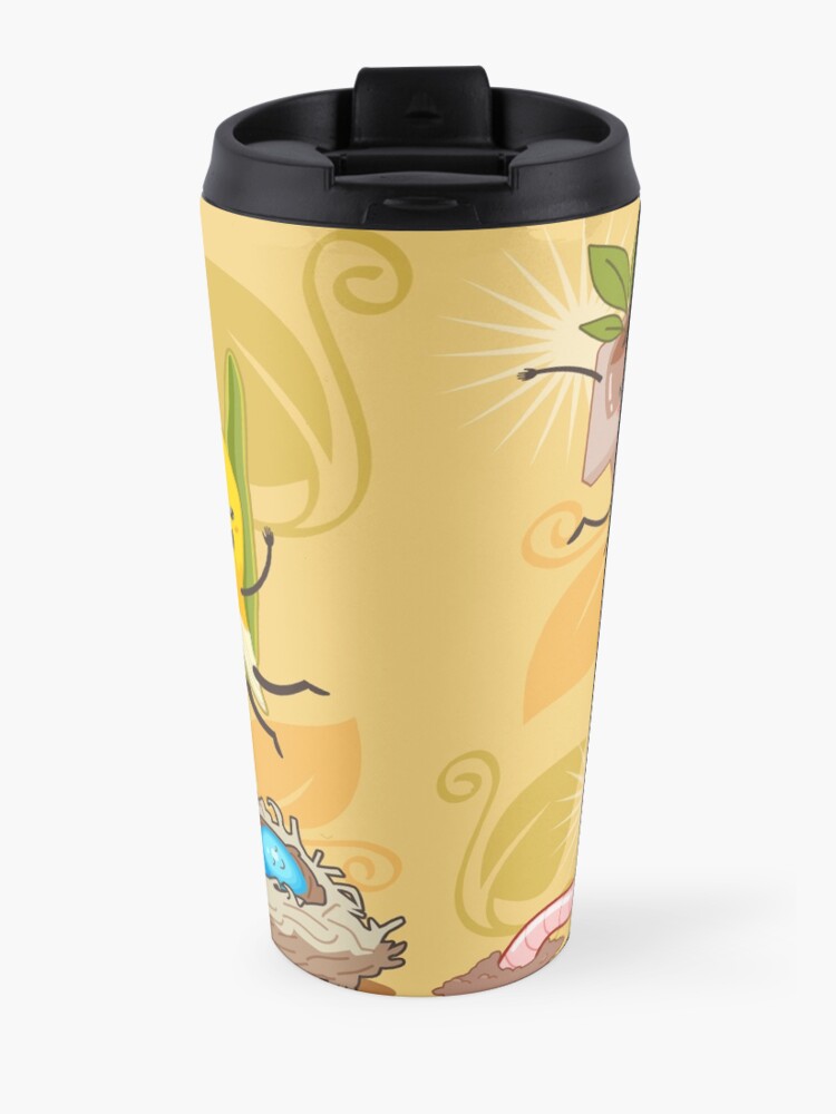 Alternate view of Wisconsin + Spring = Happiness Travel Mug