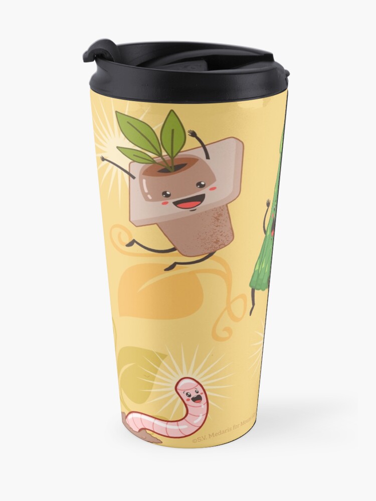 Alternate view of Wisconsin + Spring = Happiness Travel Mug