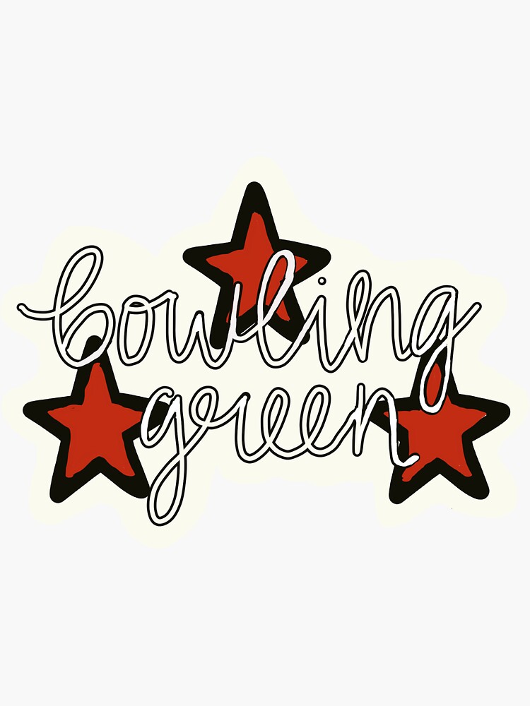 "Bowling Green, KY" Sticker by kiragotcher Redbubble