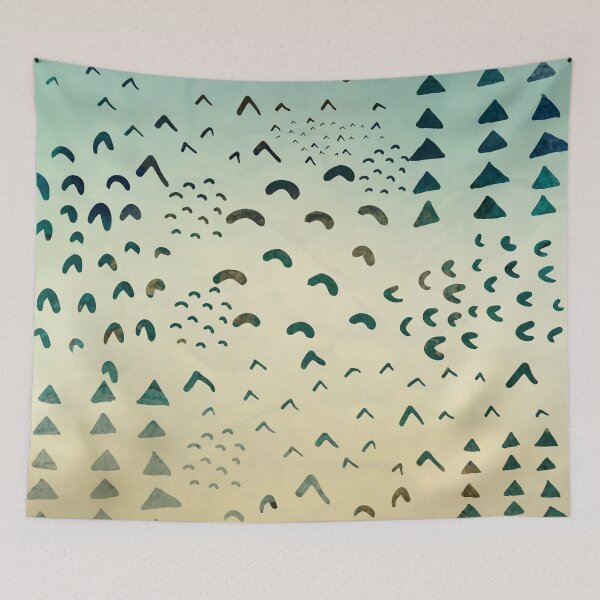 Item preview, Teal Abstract Safari Pattern designed and sold by Designs By YL.