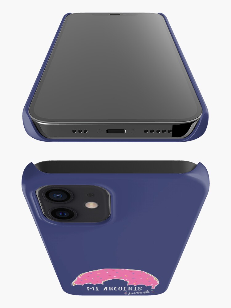 Imagen 3 de 4, Funda de iPhone con la obra Mi arcoiris favorito - fondos oscuros, diseñada y vendida por Nutricienta.