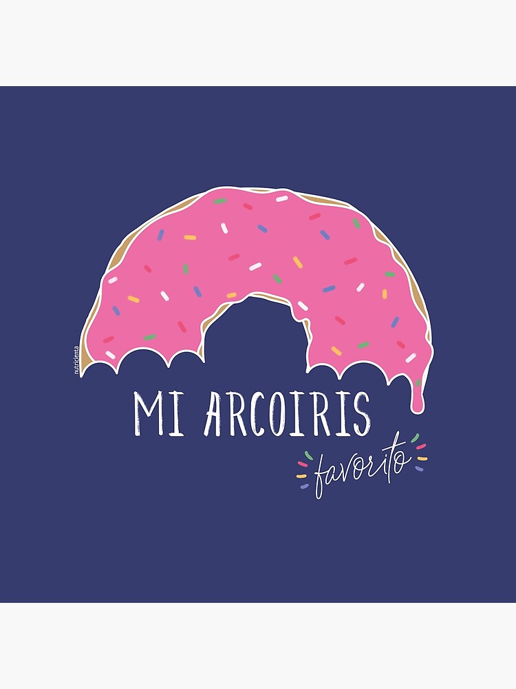 Mi arcoiris favorito - fondos oscuros de Nutricienta