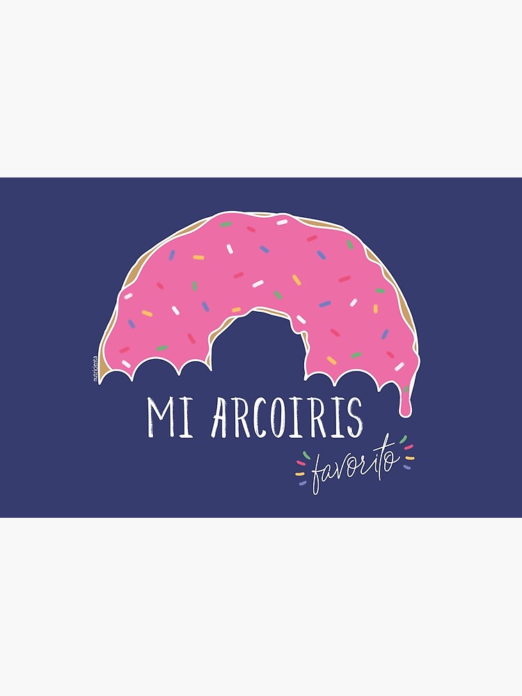 Imagen 2 de 2, Vinilo para portátil con la obra Mi arcoiris favorito - fondos oscuros, diseñada y vendida por Nutricienta.