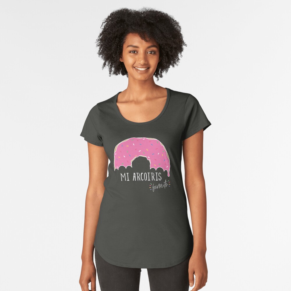 Vista previa del artículo con la obra «Camiseta premium de cuello ancho», diseñado y vendido por Nutricienta.