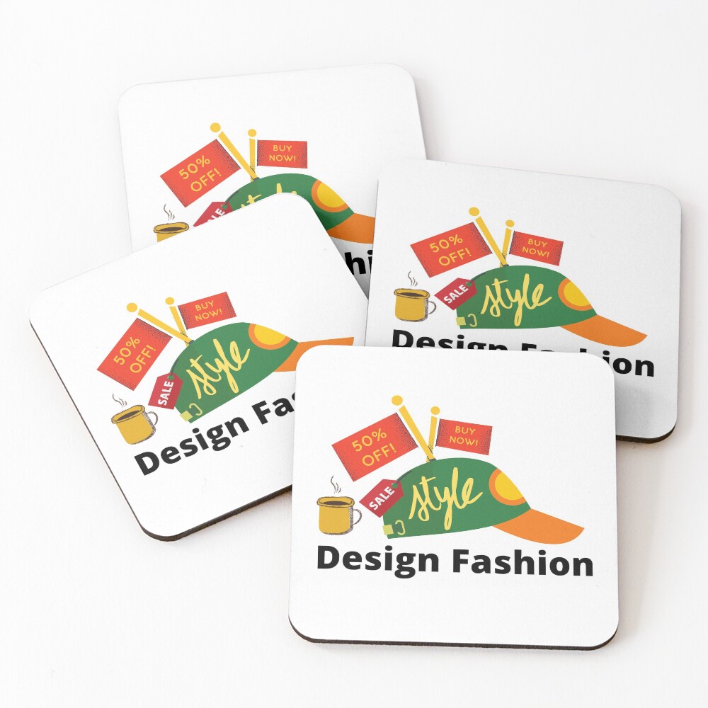 Item preview, Coasters (Set of 4) designed and sold by DesignerEmModa.