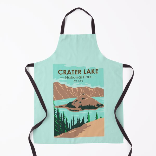 Item preview, Crater Lake National Park Oregon Vintage designed and sold by KrisSidDesigns.