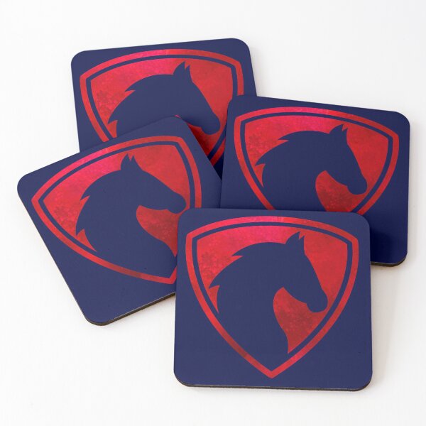 Item preview, aesthetic red horse graphic design  designed and sold by Design Repo.