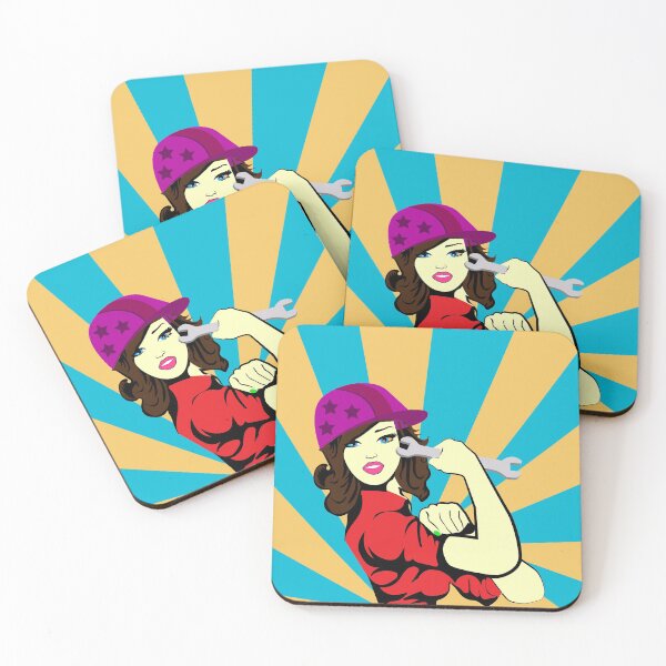 Item preview, Pop art attractive confident woman housewife demonstrating her strength designed and sold by deeplaxman.