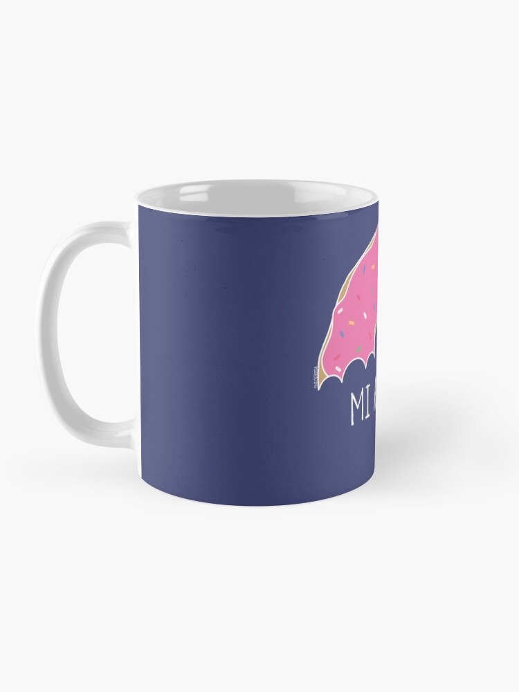 Imagen 3 de 6, Taza de café con la obra Mi arcoiris favorito - fondos oscuros, diseñada y vendida por Nutricienta.
