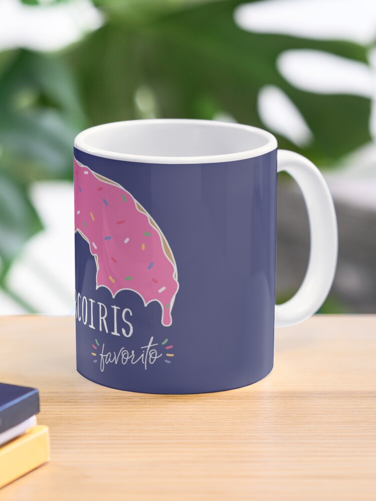 Imagen 1 de 6, Taza de café con la obra Mi arcoiris favorito - fondos oscuros, diseñada y vendida por Nutricienta.