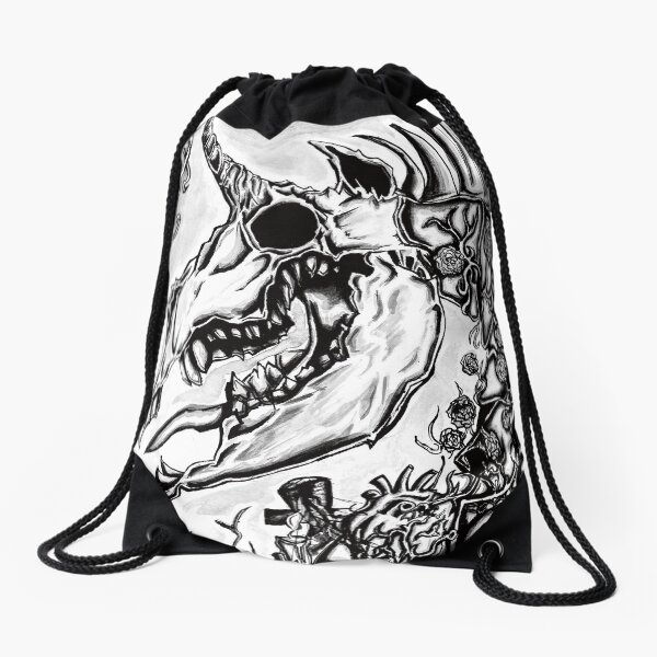My little Boney, Absurd Art Drawstring Bag