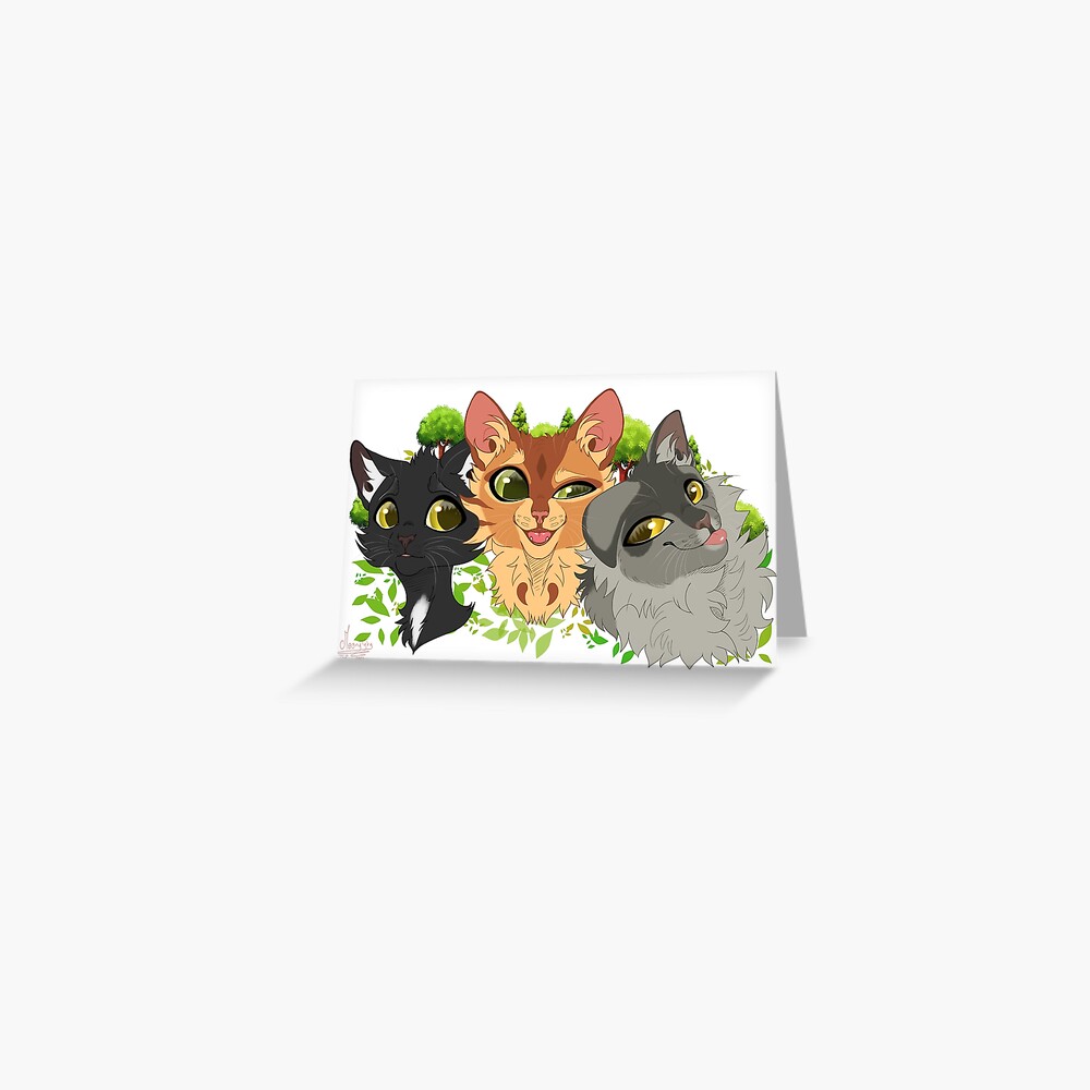 Warrior Cats Ravenpaw Greeting Card for Sale by Cosmos-Factor77