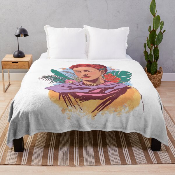 Item preview, Frida Kahlo Color Portrait, Mexican, Latin Female artist, Female Painter feminist icon designed and sold by T. MINISTRY.