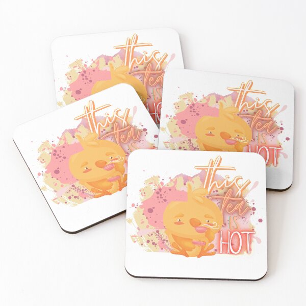 Item preview, Chick sipping tea this tea is hot designed and sold by indigofox-x.