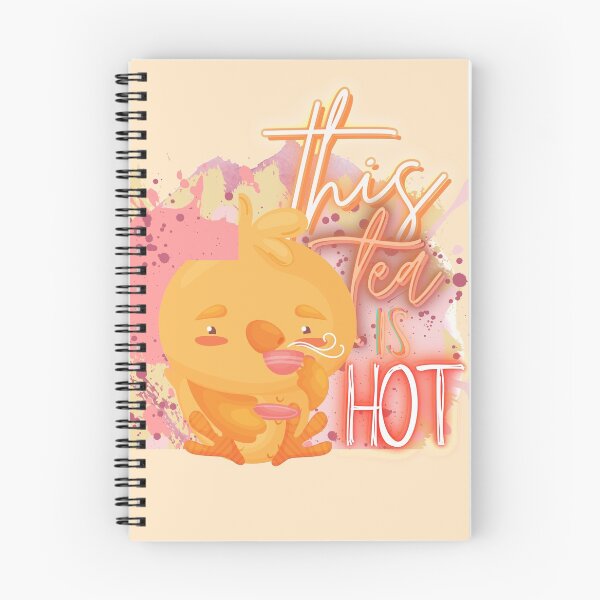 Item preview, Chick sipping tea this tea is hot designed and sold by indigofox-x.