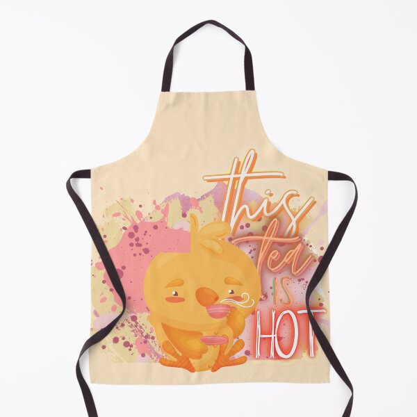 Item preview, Chick sipping tea this tea is hot designed and sold by indigofox-x.