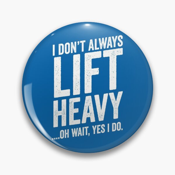 Item preview, Always Lift Heavy - Weightlifter Fitness Meme designed and sold by WolfSpiritCo.