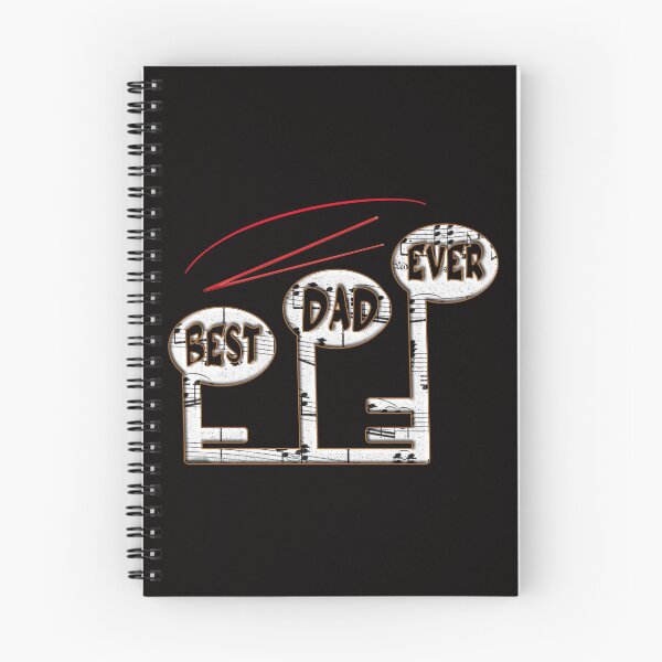 Item preview, Best Dad Ever Funny Music Notes - Great Gift For Daddy Musicians. designed and sold by Ralek.