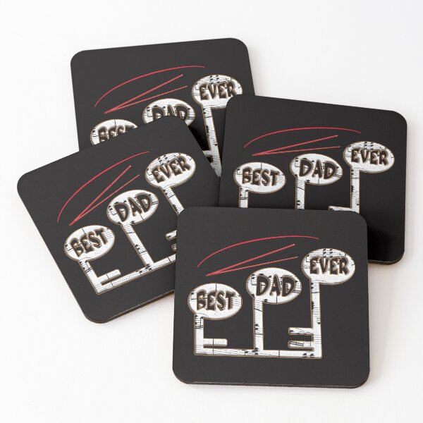 Item preview, Best Dad Ever Funny Music Notes - Great Gift For Daddy Musicians. designed and sold by Ralek.