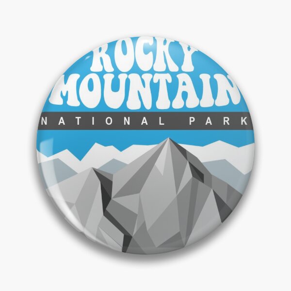 Item preview, Rocky Mountain National Park Sticker designed and sold by Lexie and Avery Creative.