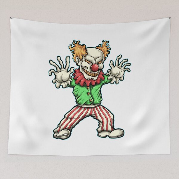 Item preview, Creepy Evil Clown designed and sold by I Am Skye With An E.