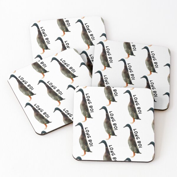 Item preview, Long Boi Text Duck designed and sold by notakename.