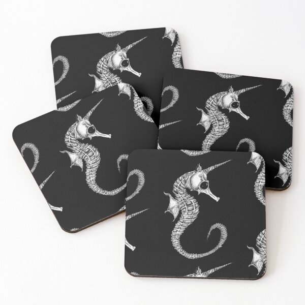 Item preview, Bone animals: seahorse, absurd art designed and sold by AbsurdART.