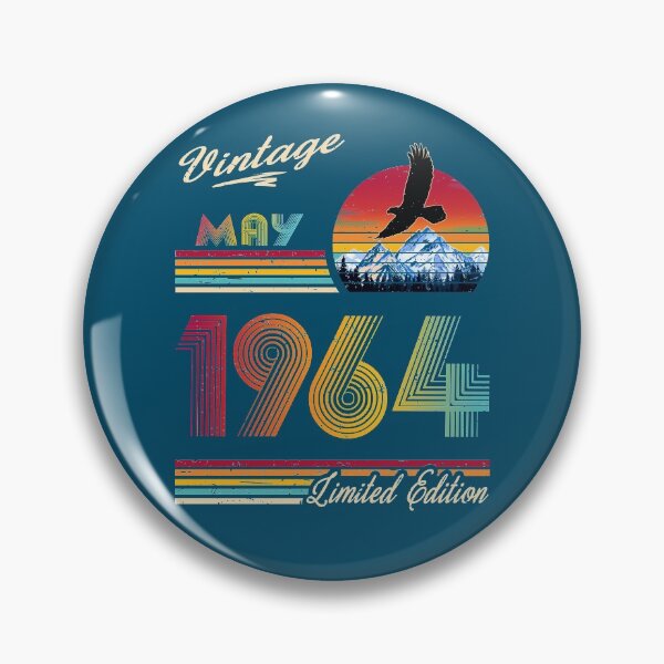 Item preview, May 1964 Birthday designed and sold by GreenSplash.