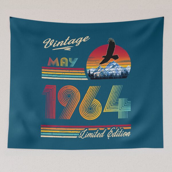 Item preview, May 1964 Birthday designed and sold by GreenSplash.