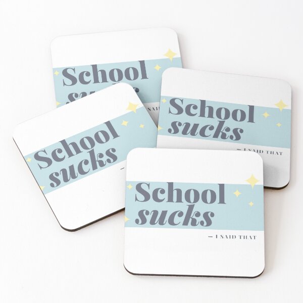 Item preview, School Sucks - I SAID THAT designed and sold by UnitedByBlack.