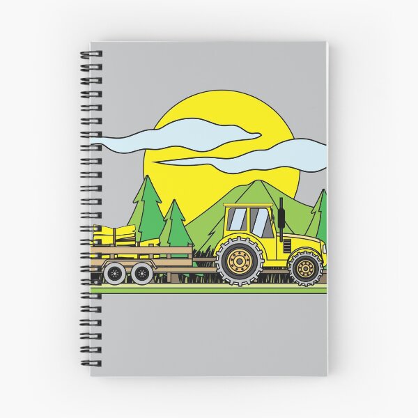 Item preview, Colorful Retro Tractor In Nature designed and sold by flofin.
