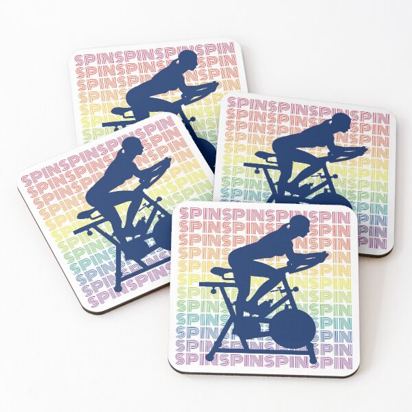 Item preview, Spin Exercise Keep Fit (Girl) designed and sold by STUDIO-72.