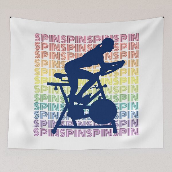 Item preview, Spin Exercise Keep Fit (Girl) designed and sold by STUDIO-72.