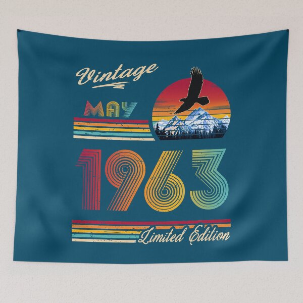 Item preview, May 1963 Birthday designed and sold by GreenSplash.