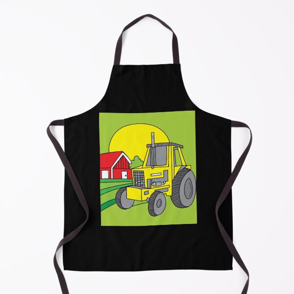 Item preview, Colorful Retro Tractor In Nature designed and sold by flofin.