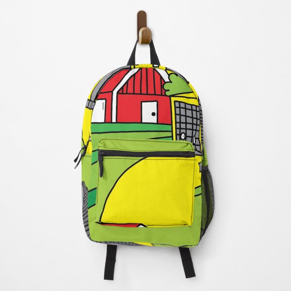 Item preview, Colorful Retro Tractor In Nature designed and sold by flofin.