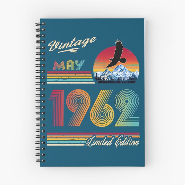 Item preview, May 1962 Birthday designed and sold by GreenSplash.