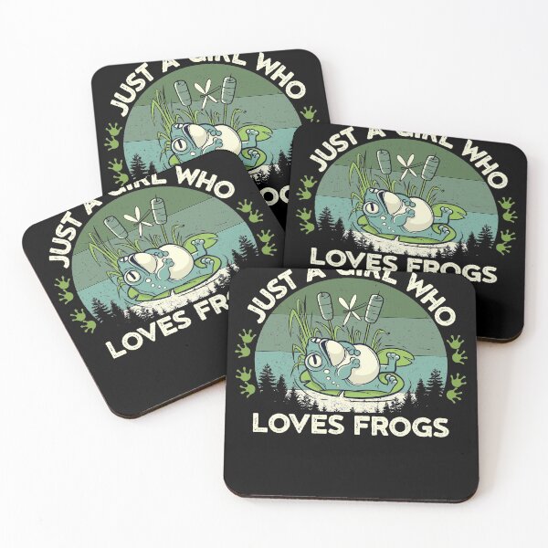 Item preview, Just a girl who loves frogs designed and sold by inkedtee.