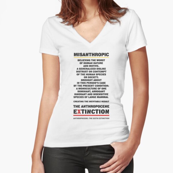 Fitted V-Neck T-Shirt