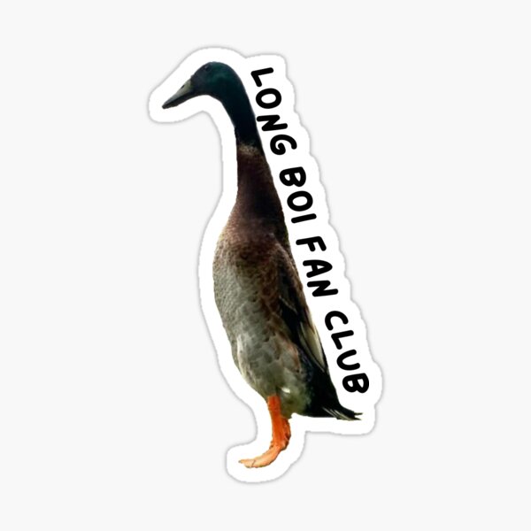 Artikel-Vorschau von Long Boi Fan Club Ente, designt und verkauft von notakename.