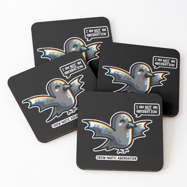 Item preview, Chromatic Aberration Cute Pun designed and sold by Flaming Imp.