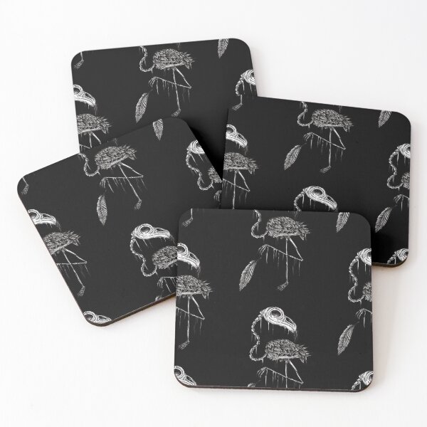 Item preview, Bone animals: Flamingo, Absurd Art designed and sold by AbsurdART.