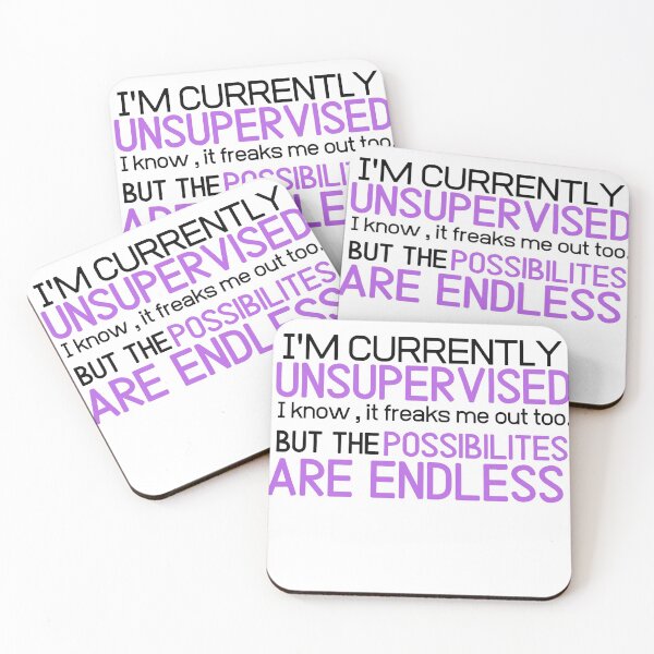 Item preview, I'm currently unsupervised humor sarcastic funny shirt designed and sold by Castore design.