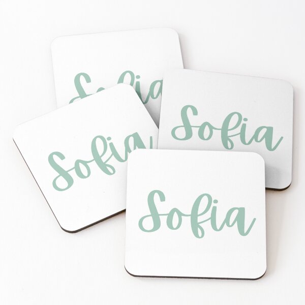 Item preview, Sofia Name - Sage Green designed and sold by moxsto.