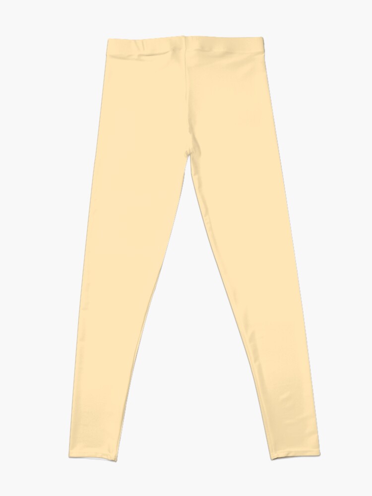 Alternate view of Peachy Solid Color Leggings