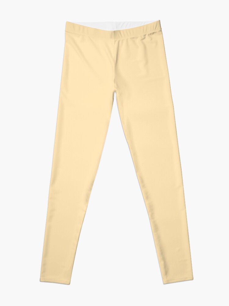 Alternate view of Peachy Solid Color Leggings