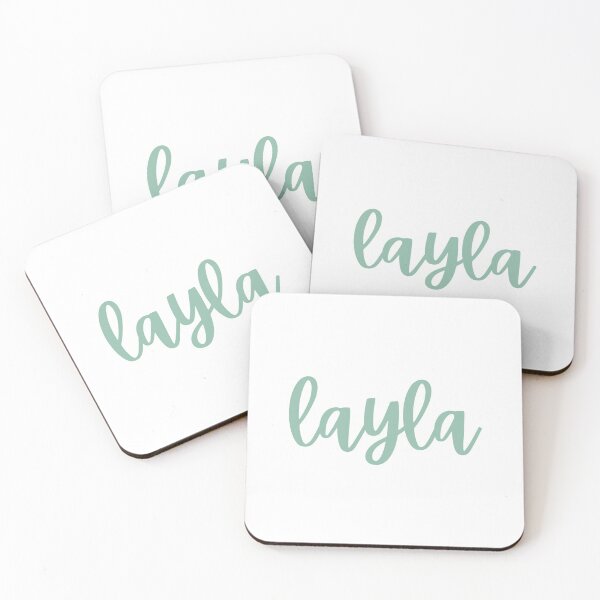 Item preview, Layla Name - Sage Green designed and sold by moxsto.