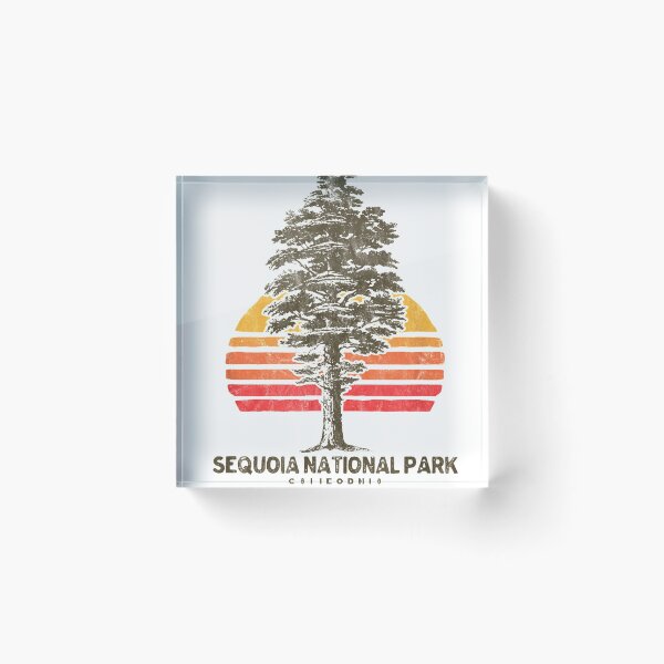Item preview, Sequoia National Parks Retro Tree Minimalist Vintage All 59 National Parks Gifts shirt Men Women Kids  designed and sold by makeitdone.