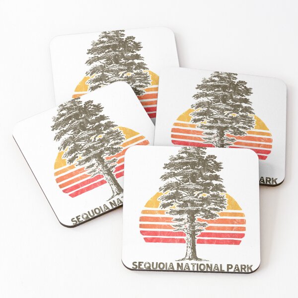 Item preview, Sequoia National Parks Retro Tree Minimalist Vintage All 59 National Parks Gifts shirt Men Women Kids  designed and sold by makeitdone.