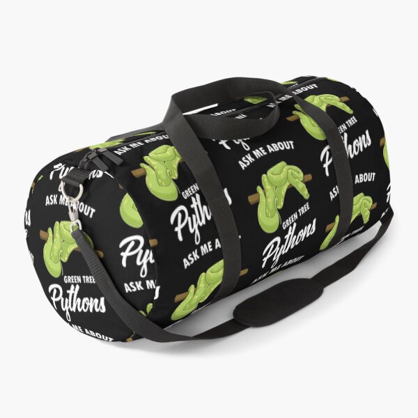 Item preview, Funny Reptile Lover Herpetologist Green Tree Python design designed and sold by jakehughes2015.